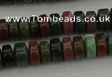 CRB415 15.5 inches 5*8mm rondelle Indian agate beads wholesale