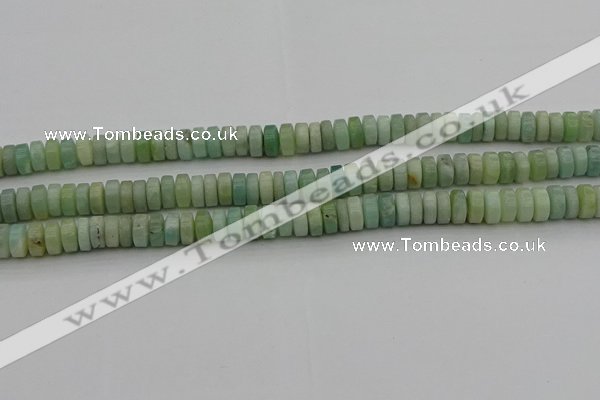 CRB425 15.5 inches 5*8mm rondelle amazonite gemstone beads