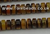 CRB435 15.5 inches 5*8mm rondelle yellow tiger eye beads