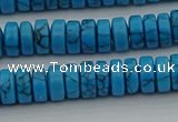 CRB440 15.5 inches 5*8mm rondelle turquoise beads wholesale