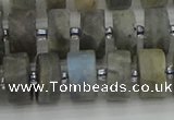 CRB485 15.5 inches 8*14mm tyre labradorite gemstone beads