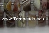 CRB497 15.5 inches 8*16mm tyre botswana agate beads wholesale