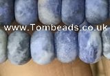 CRB5056 15.5 inches 5*8mm rondelle matte sodalite beads wholesale