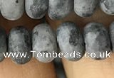 CRB5076 15.5 inches 5*8mm rondelle matte labradorite beads wholesale