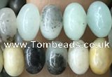 CRB5315 15.5 inches 4*6mm rondelle amazonite beads wholesale