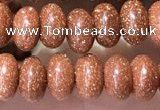 CRB5316 15.5 inches 4*6mm rondelle goldstone beads wholesale