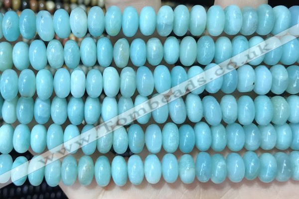 CRB5332 15.5 inches 5*8mm rondelle Chinese amazonite beads