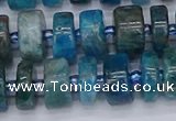 CRB538 15.5 inches 6*12mm tyre apatite gemstone beads wholesale