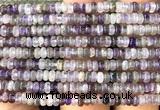 CRB5403 15 inches 2.5*4mm rondelle dogtooth amethyst beads