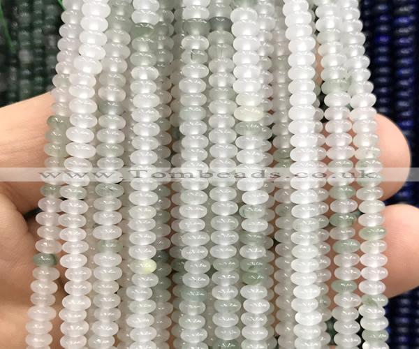 CRB5421 15 inches 2.5*4mm rondelle jade beads wholesale