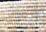 CRB5422 15 inches 2.5*4mm rondelle pink aventurine jade beads
