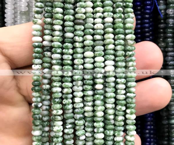 CRB5434 15 inches 2.5*4mm rondelle Qinghai jade beads wholesale