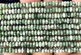 CRB5434 15 inches 2.5*4mm rondelle Qinghai jade beads wholesale