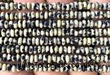 CRB5451 15 inches 2.5*4mm rondelle dalmatian jasper beads