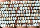 CRB5452 15 inches 2.5*4mm rondelle synthetic serpentine jasper beads