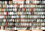 CRB5453 15 inches 2.5*4mm rondelle blood jasper beads wholesale