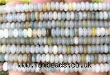 CRB5471 15 inches 2.5*4mm rondelle colorful amazonite beads