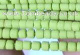 CRB5519 15 inches 2*2mm heishi synthetic turquoise beads wholesale