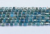 CRB5600 15.5 inches 5mm - 6mm faceted tyre apatite beads