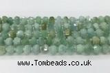 CRB5650 15.5 inches 5*8mm-6*10mm faceted rondelle jade beads wholesale