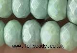 CRB5706 15 inches 5*8mm faceted rondelle AB-color jade beads