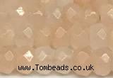 CRB5799 15 inches 4*6mm, 5*8mm, 6*10mm faceted rondelle pink aventurine jade beads