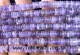 CRB6501 15 inches 2*6mm rondelle light amethyst beads wholesale