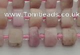 CRB651 15.5 inches 5*8mm tyre pink kunzite gemstone beads