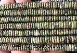 CRB6562 15 inches 2*6mm rondelle unakite gemstone beads