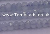 CRB711 15.5 inches 2.5*4mm faceted rondelle aquamarine beads