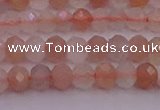 CRB715 15.5 inches 3*4mm faceted rondelle rainbow moonstone beads
