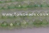 CRB722 15.5 inches 3*4mm faceted rondelle prehnite gemstone beads