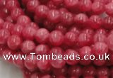 CRC01 16 inches 4mm round rhodochrosite gemstone beads wholesale