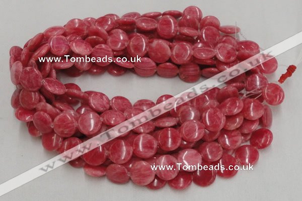 CRC10 16 inches 10mm coin rhodochrosite gemstone beads wholesale