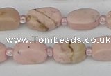 CRC1010 15.5 inches 8*10mm oval rhodochrosite gemstone beads