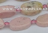 CRC1012 15.5 inches 10*18mm oval rhodochrosite gemstone beads