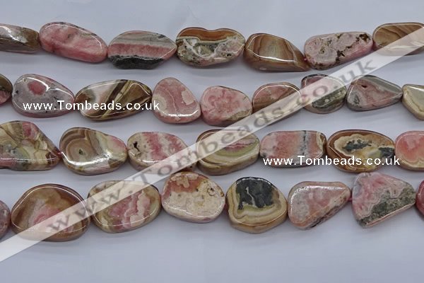 CRC1016 15.5 inches 12*16mm - 18*30mm freeform rhodochrosite beads