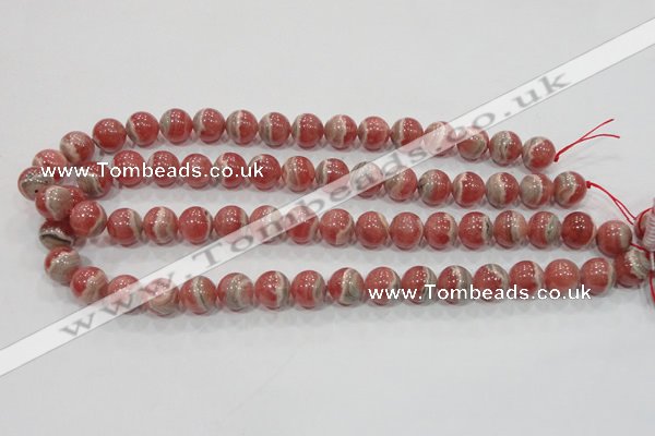 CRC103 15.5 inches 12mm round natural argentina rhodochrosite beads