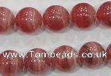 CRC105 15.5 inches 14mm round natural argentina rhodochrosite beads