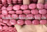 CRC1063 15.5 inches 13*18mm oval rhodochrosite beads wholesale