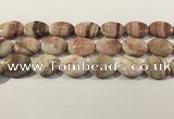 CRC1079 15.5 inches 18*25mm oval rhodochrosite beads wholesale