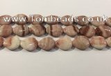 CRC1087 15.5 inches 18*25mm flat teardrop rhodochrosite beads