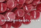 CRC11 16 inches 12mm coin rhodochrosite gemstone beads wholesale