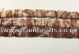 CRC1102 15.5 inches 18*25mm rectangle rhodochrosite beads