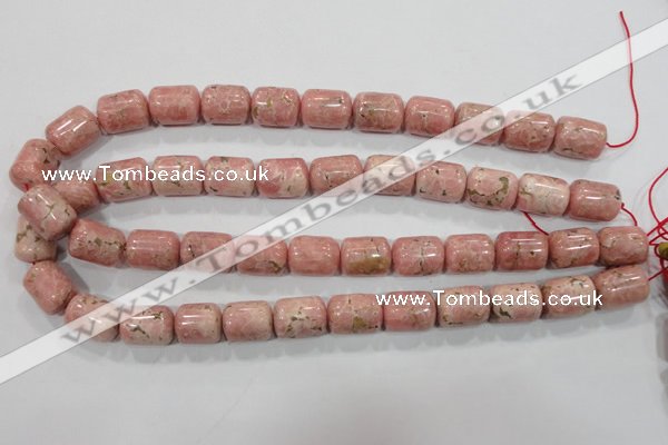 CRC114 15.5 inches 13*17mm column natural argentina rhodochrosite beads