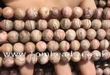 CRC1152 15.5 inches 10mm round rhodochrosite gemstone beads