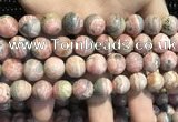 CRC1154 15.5 inches 12mm round rhodochrosite gemstone beads