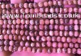 CRC1173 15.5 inches 6mm faceted round rhodochrosite beads wholesale