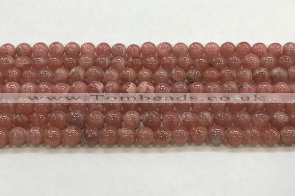 CRC1182 15.5 inches 6mm round Argentina rhodochrosite beads