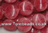 CRC12 16 inches 18mm coin rhodochrosite gemstone beads wholesale